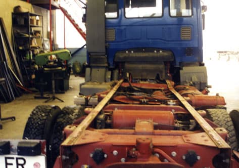 Rahmen und LKW-Instandsetzung, Aufnahme 6